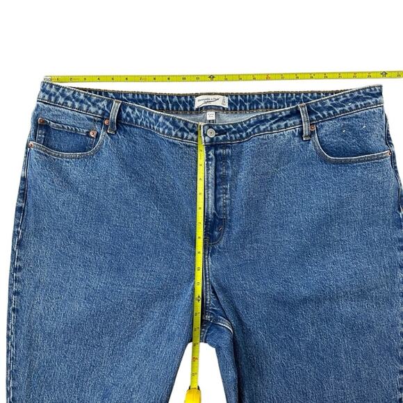 Abercrombie high rise skinny jeans curve love women’s plus size 24 long - Picture 10 of 10